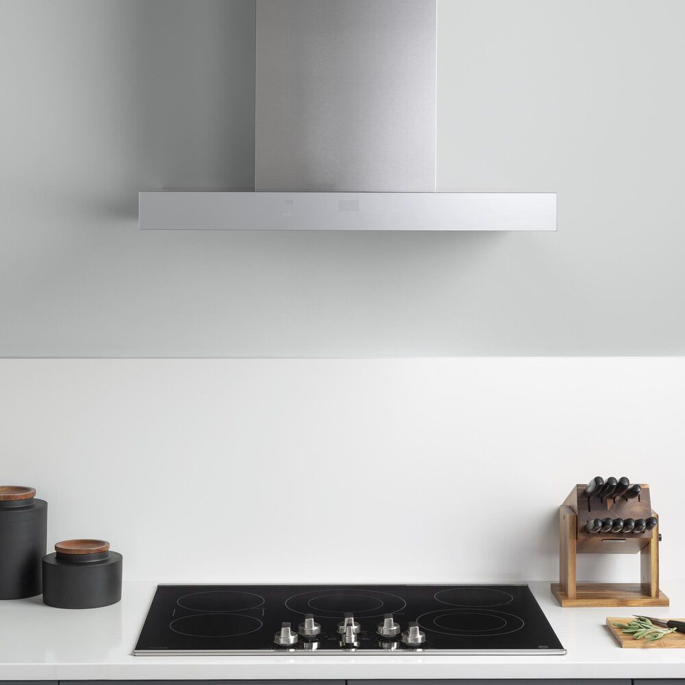 GE Appliances 12 Ft Ceiling Duct Cover Kit in Stainless Steel, , large