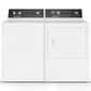 Speed Queen 3.2 Cu. Ft. Top Load Washer and 7.0 Cu. Ft. Front Load Electric Dryer Laundry Pair with 4-Preset Cycles in White, , large