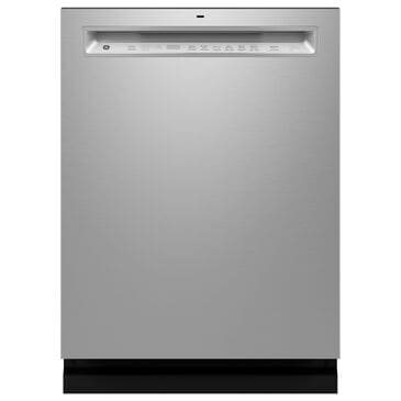 GE Appliances 24" Front Control Dishwasher with Sanitize Cycle in Stainless Steel, , large