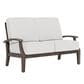 Lloyd Flanders Frontier Outdoor Loveseat in Bright Side Fog, , large