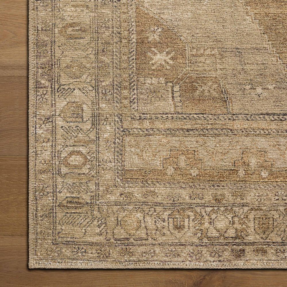 Amber Lewis x Loloi Cambria Taupe and Antique Bronze 2' x 5' Runner, , large