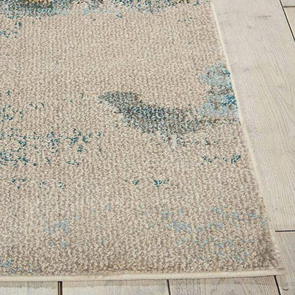 Nourison Celestial CES02 2&#39;2&quot; x 3&#39;9&quot; Sealife Area Rug, , large