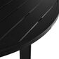 Blue River Grand Round Patio Dining Table in Black, , large