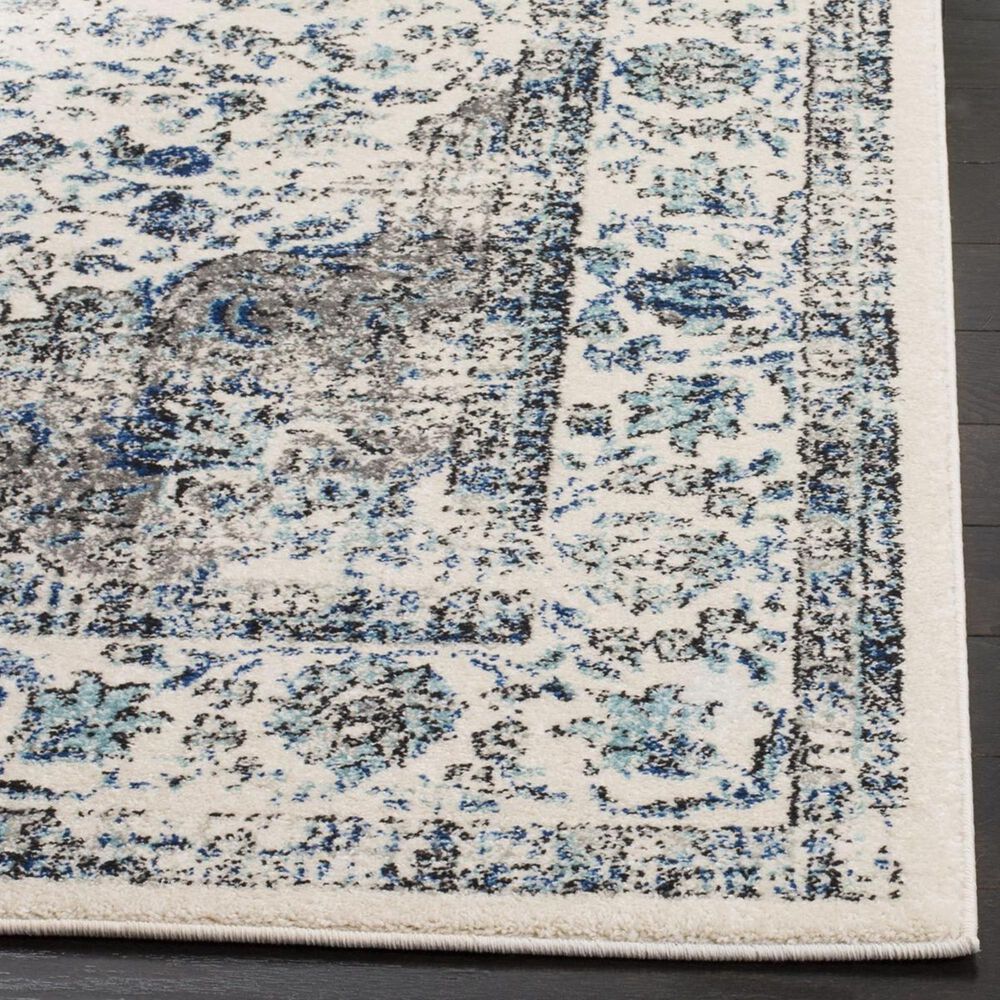 Safavieh Evoke EVK220D 2&#39;2&quot; x 13&#39; Grey and Ivory Runner, , large