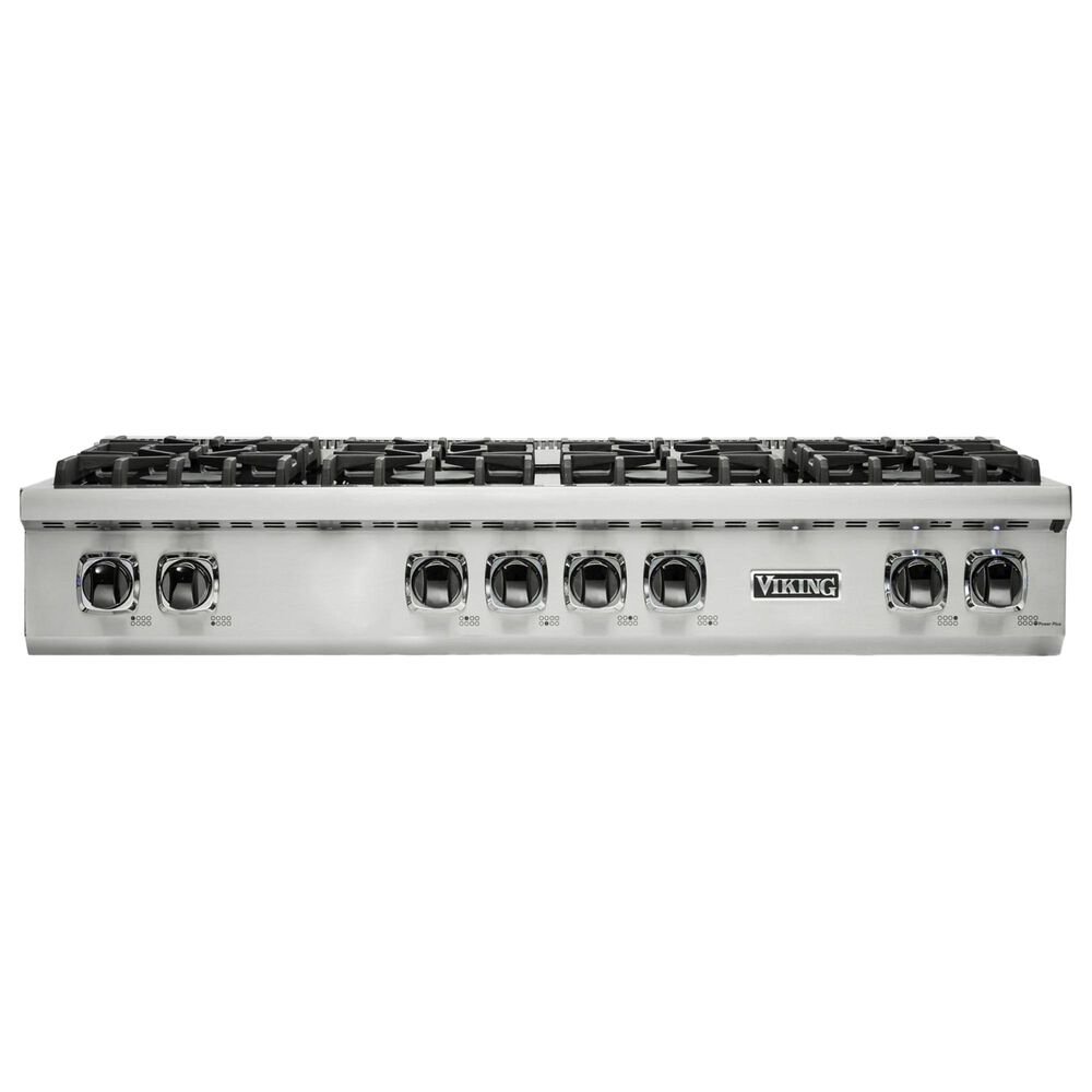 Viking Range 48" Natural Gas Rangetop with 8 Burners in Stainless Steel, , large