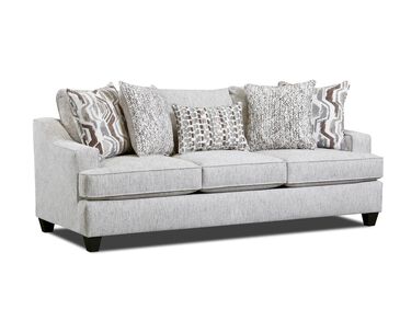 Southaven Cannon Stationary Microfiber Sofa in Cannon Linen, , large