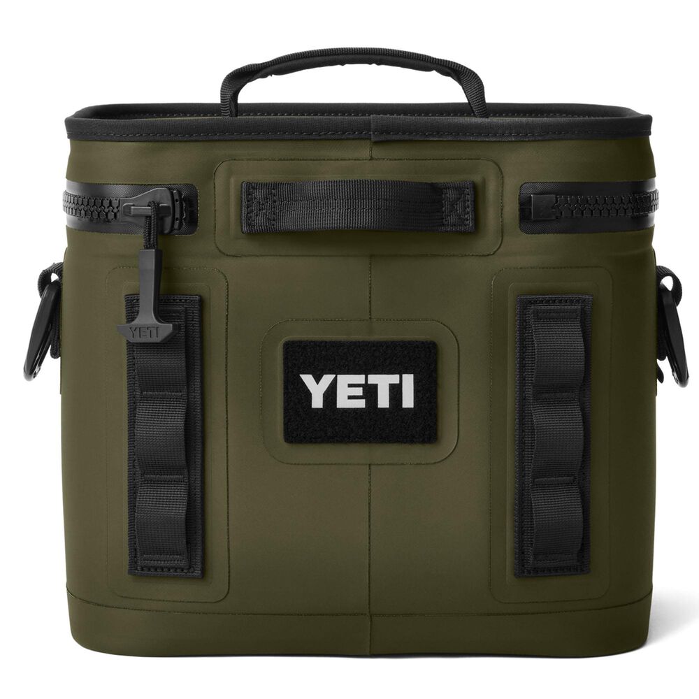 YETI Hopper Flip 8 Soft Cooler in Olive and Black, , large