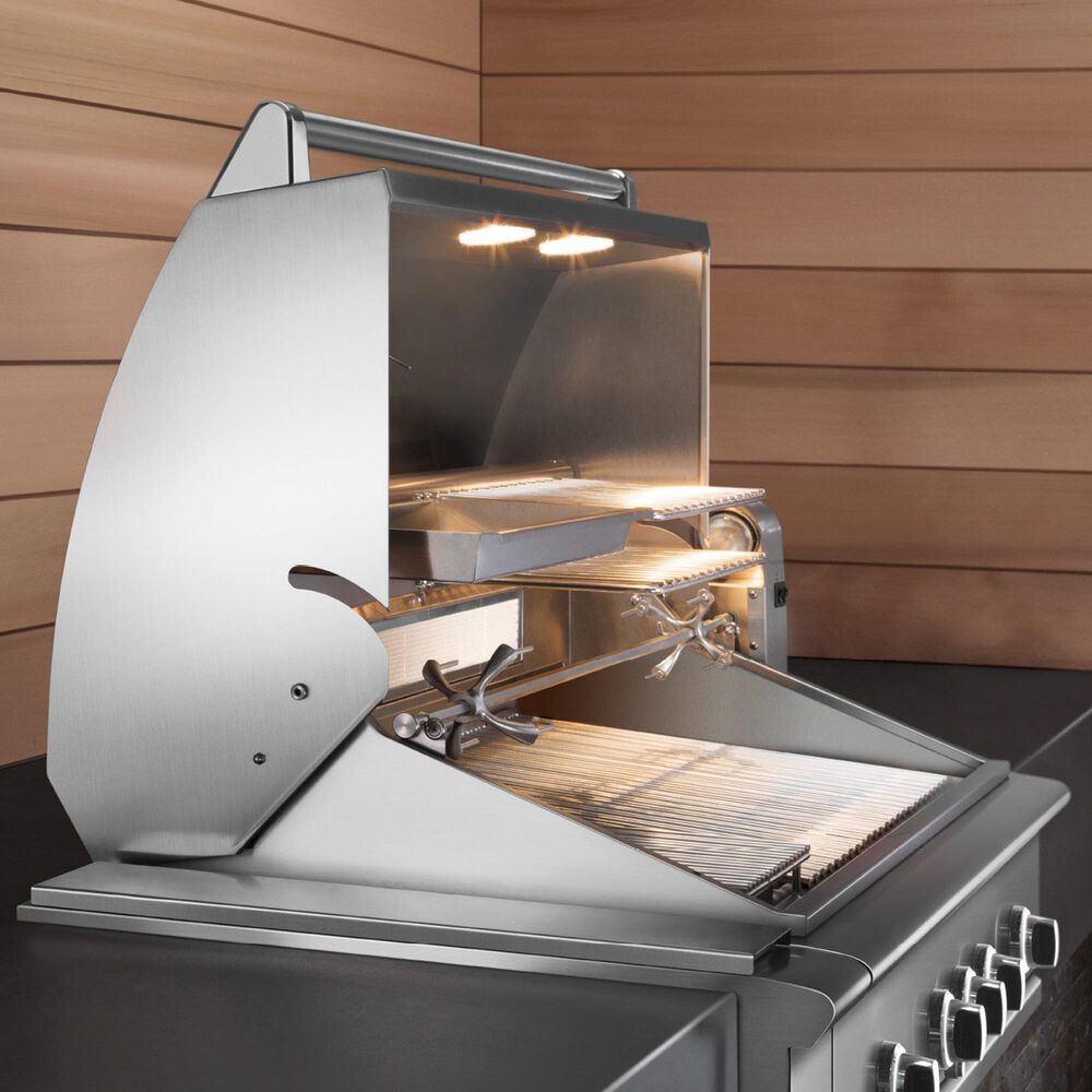 DCS 48&quot; Series 9 Liquid Propane Grill Infrared Sear Burner in Stainless Steel, , large