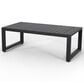 Hearth and Haven Navan 4-Piece Patio Conversation Set with Black Cushion in Dark Gray, , large