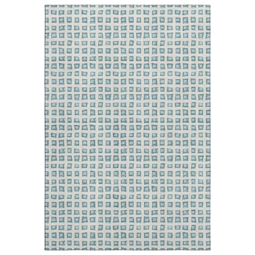 Dalyn Rug Company The Reserve TR4 Teal 10" x 14" Indoor/Outdoor Area Rug, , large