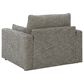 Ashley Dramatic Chair and a Half in Granite, , large