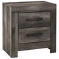 Ashley Wynnlow 2-Drawer Nightstand in Gray, , large