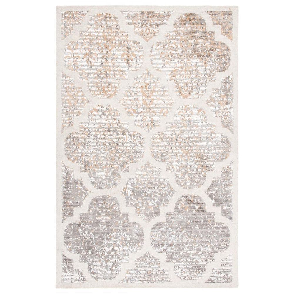 Safavieh Artistry ARR668D 5" x 8" Ivory and Gold Area Rug, , large