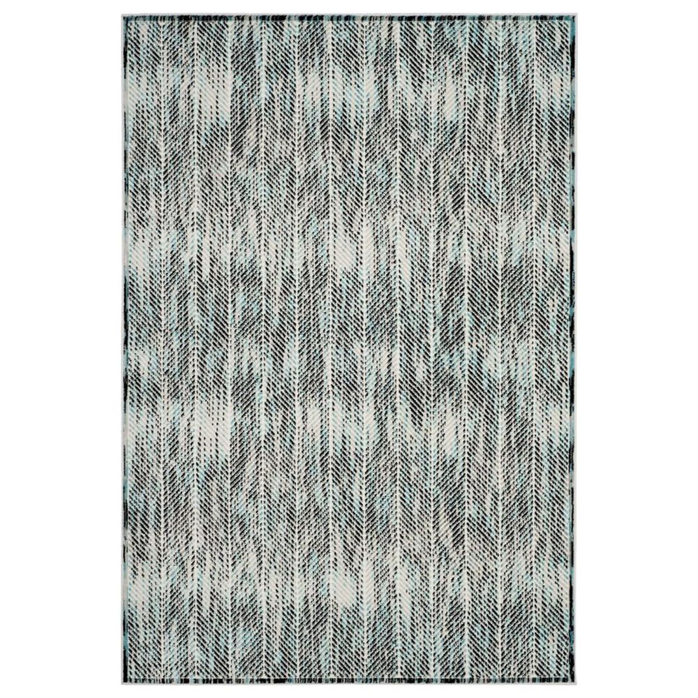 Safavieh Skyler SKY194B 5"1" x 7"6" Gray and Blue Area Rug, , large