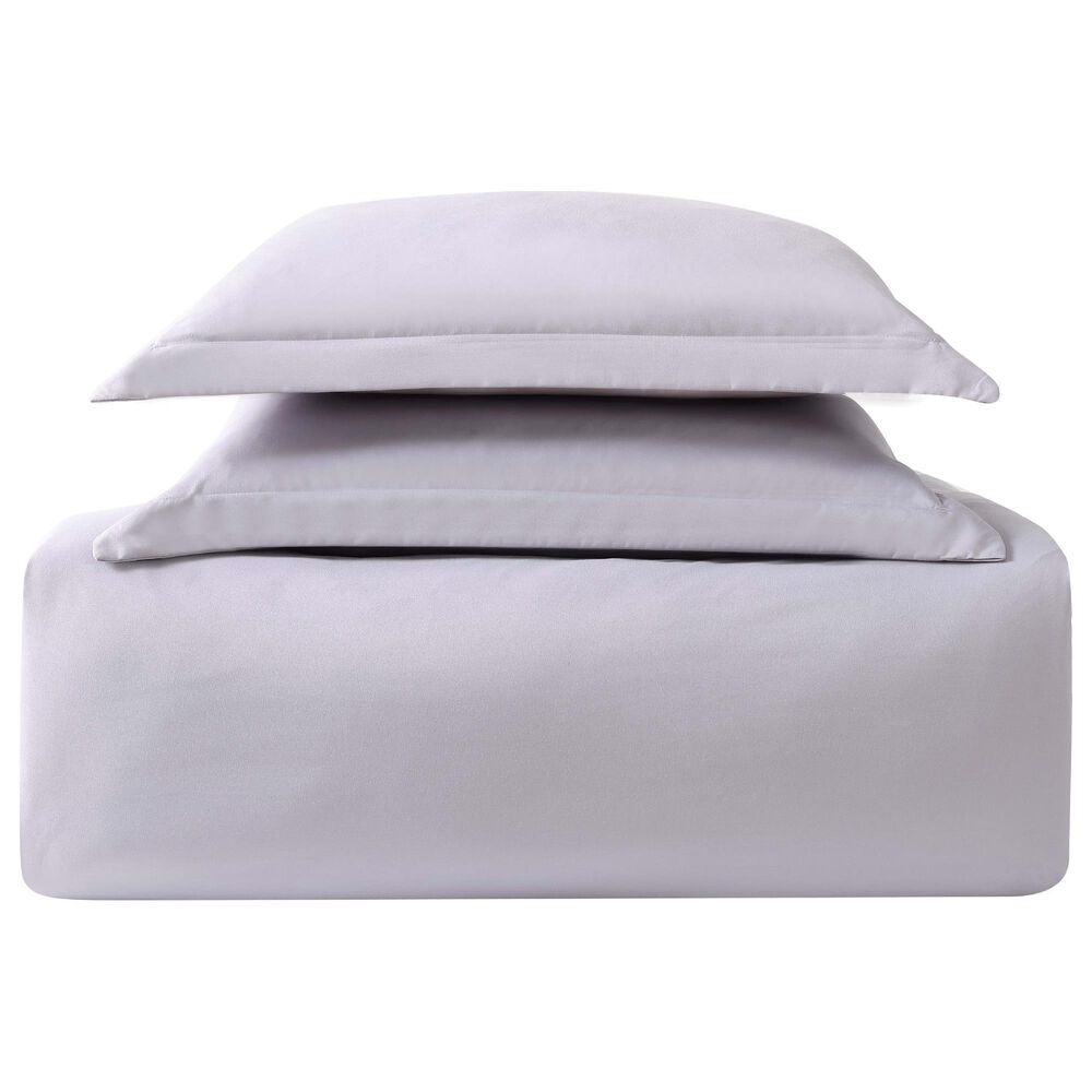 Pem America Everyday Solid 3-Piece Full/Queen Duvet Set in Lavender, , large