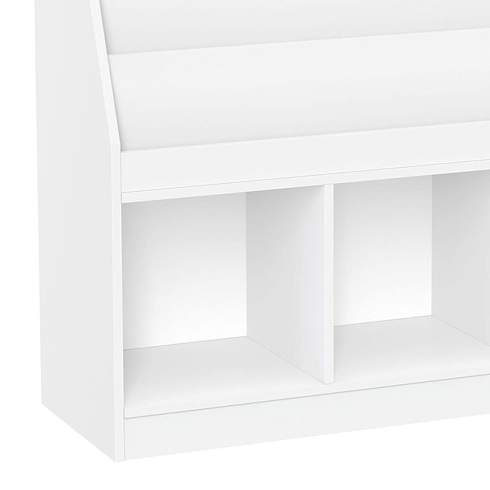RiverRidge Home 3-Cubby Kid Book Rack in White, , large