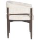 Vanguard Furniture Rendition Stocked Arm Chair with Reynolds Linen Upholstery in Peppercorn, , large