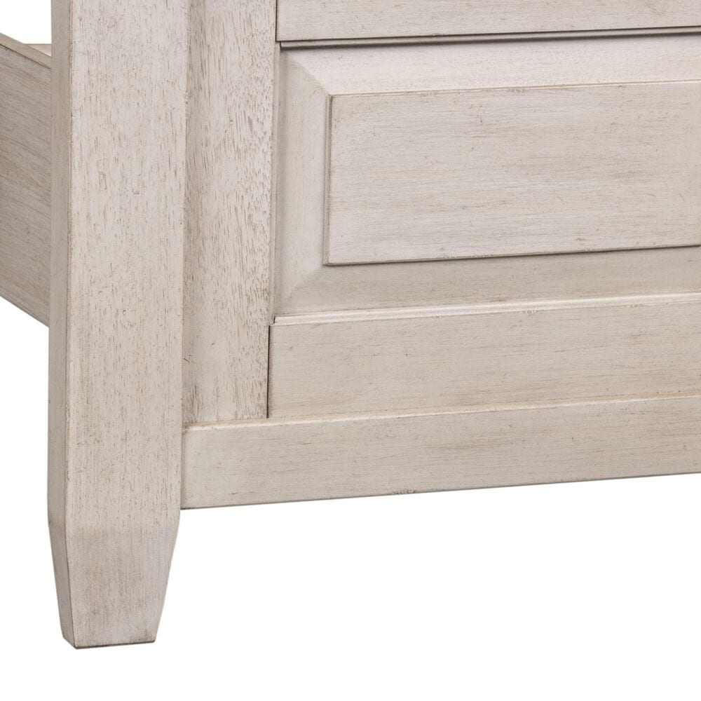 Belle Furnishings Heartland Queen Panel Bed in Antique White, , large