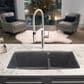 Blanco Performa 60/40 Double Bowl Kitchen Sink with Low Divide in Cinder, , large