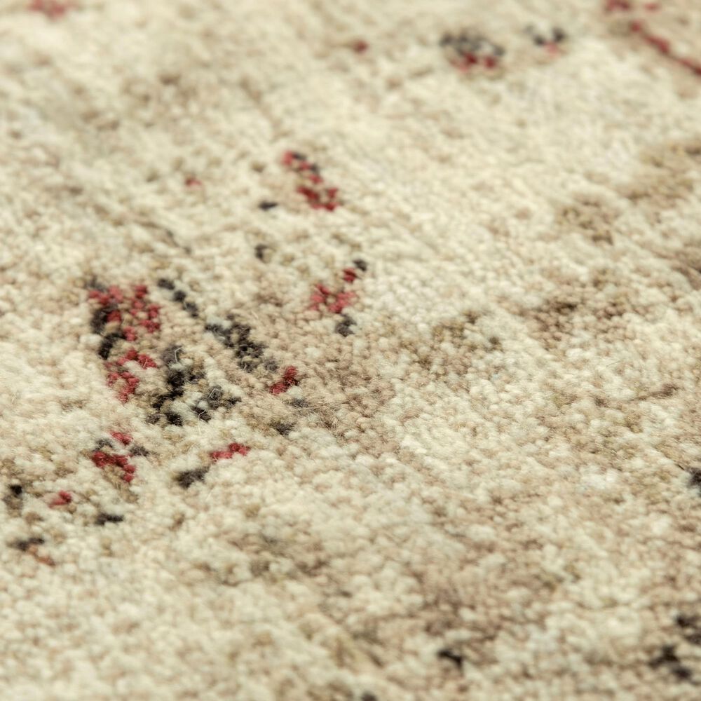 RIZZY Gossamer Beige, Brown and Rust 12' x 15' Area Rug, , large