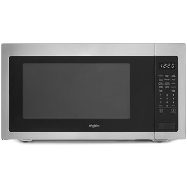 Whirlpool 2.2 Cu. Ft. Countertop Microwave with 1,200 Watt Cooking Power in Stainless Steel, , large