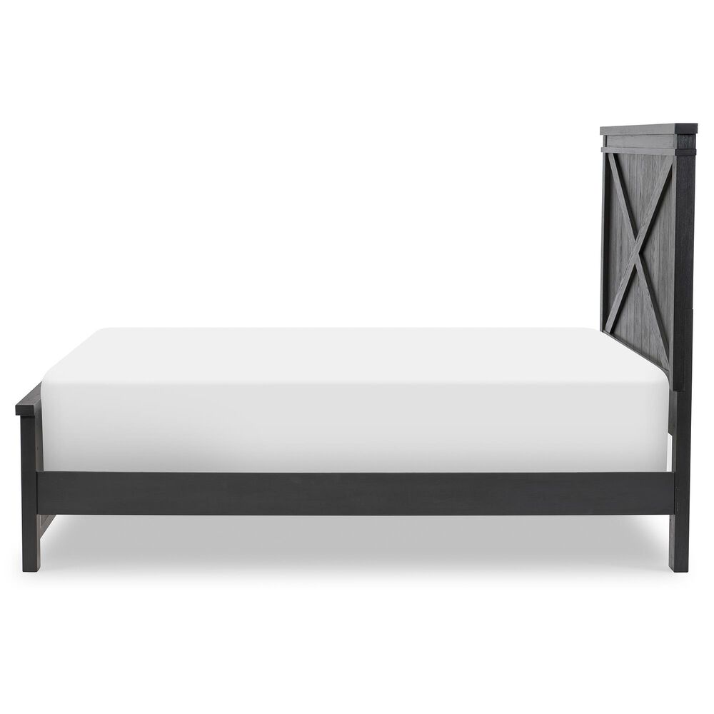 Legacy Classic Flatiron 4-Piece Full Trundle Bedroom Set in Midnight, , large