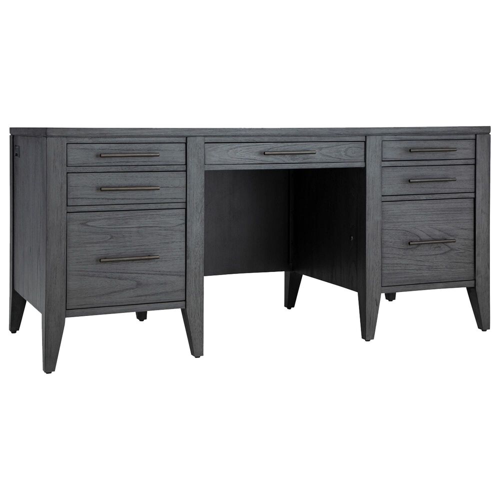 Riva Ridge Preston 66" Executive Desk in Urban Grey, , large
