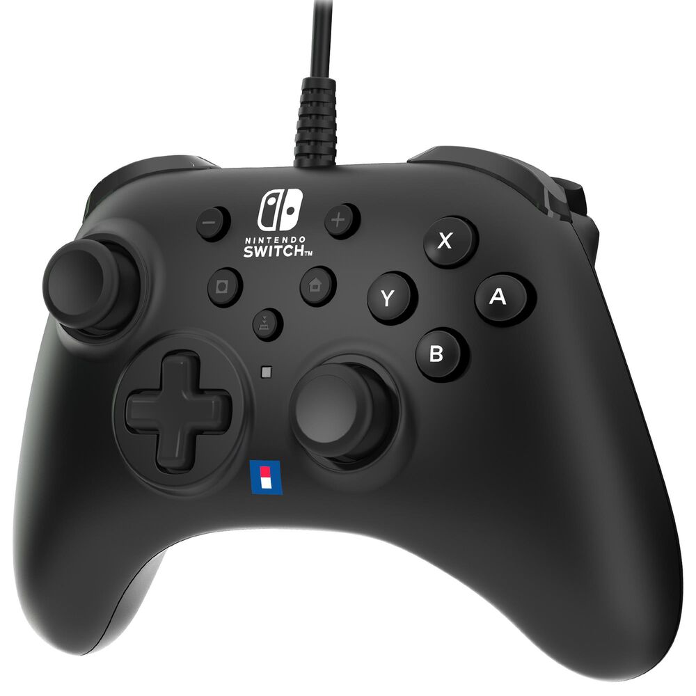Hori Horipad Turbo Wired Controller in Black - Nintendo Switch, , large