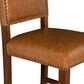 Linon Home Decor Brook Bar Stool in Walnut, , large
