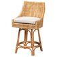 Baxton Studio Bella Swivel Counter Stool in Natural Brown, , large