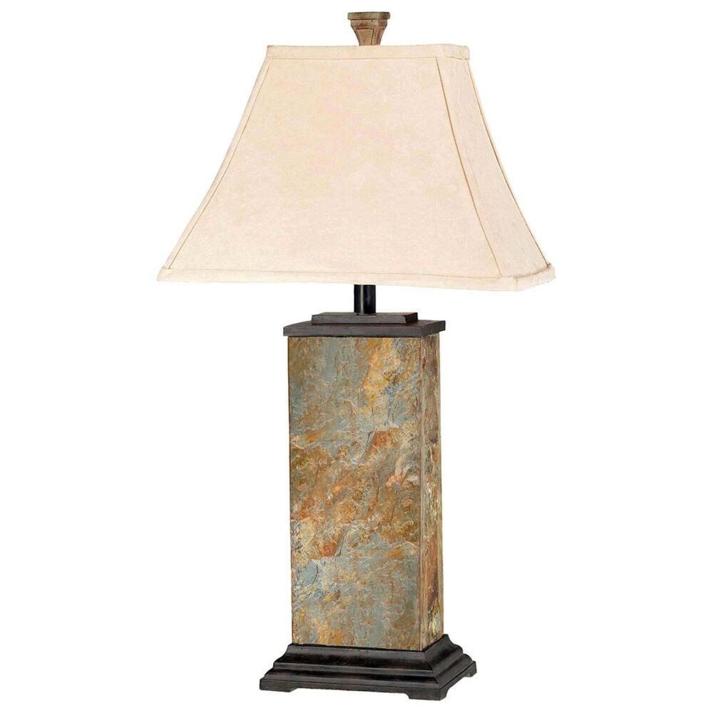 Kenroy Bennington Table Lamp in Natural Slate, , large