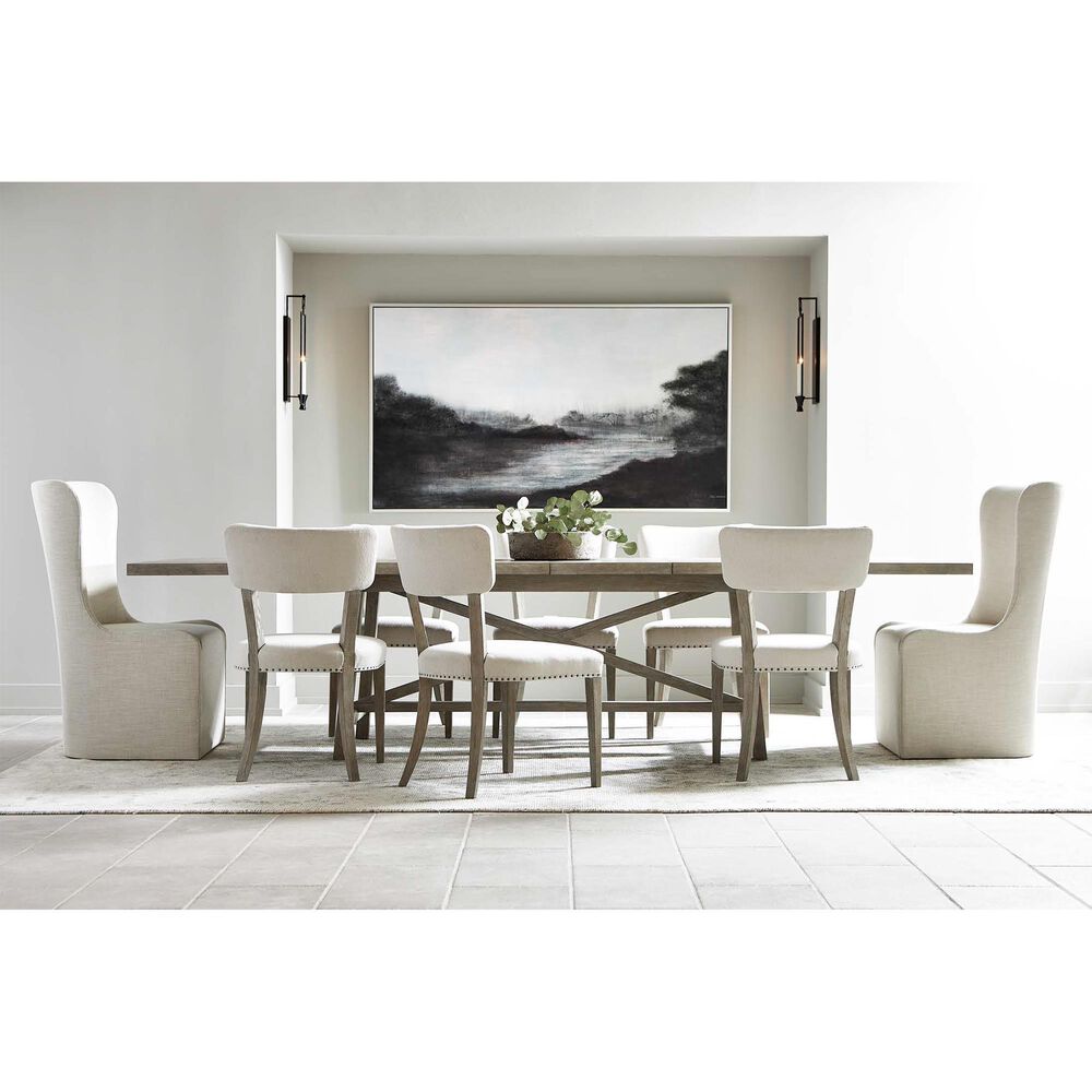 Bernhardt Albion 7-Piece Dining Set in Weathered Grey, , large