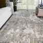 Amer Rugs Yasmin 9" x 13" Yellow and Blue Area Rug, , large