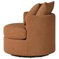 Coaster Debbie Swivel Accent Chair in Burnt Orange, , large
