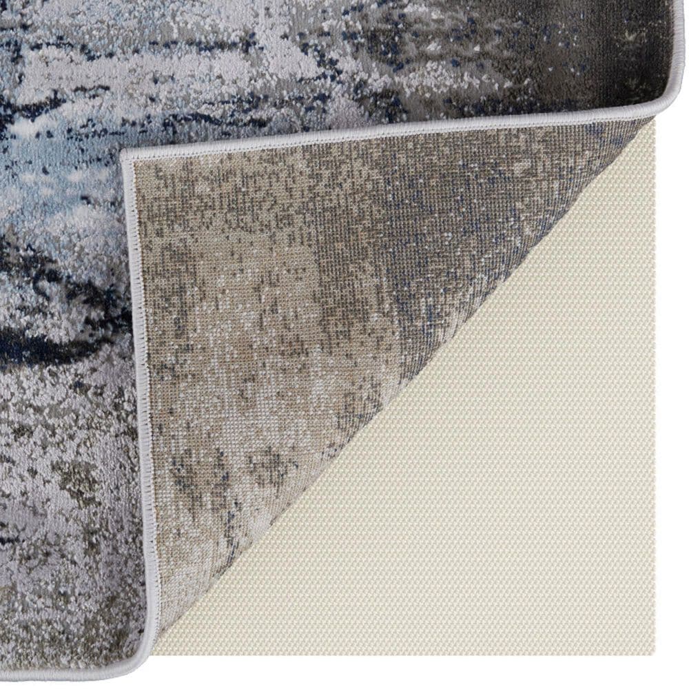 Feizy Rugs Gaspar 1&#39;8&quot; x 2&#39;10&quot; White and Gray Area Rug, , large