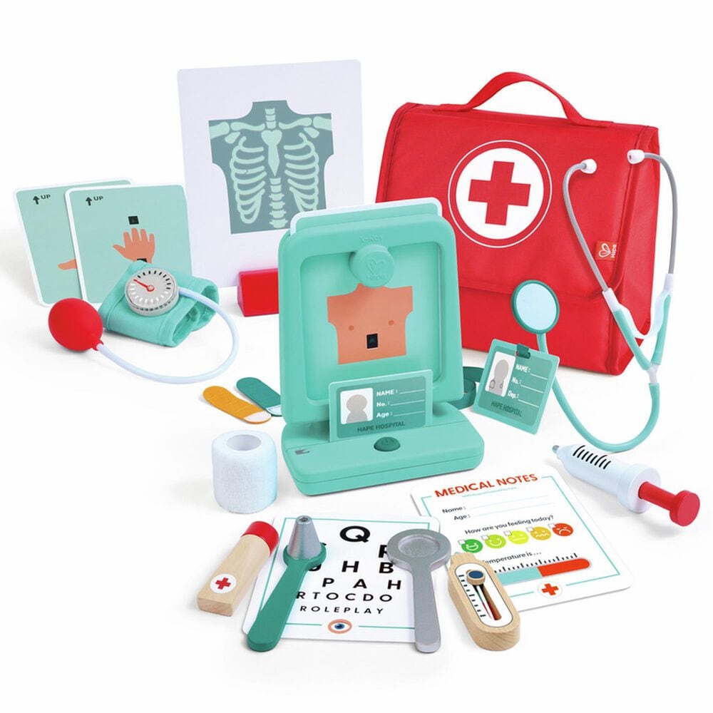 Hape Toys Little Doctor&#39;s Medical Playset in Multicolor, , large