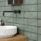 Soho Studio Bernalillo Green 4" x 12" Porcelain Tile, , large