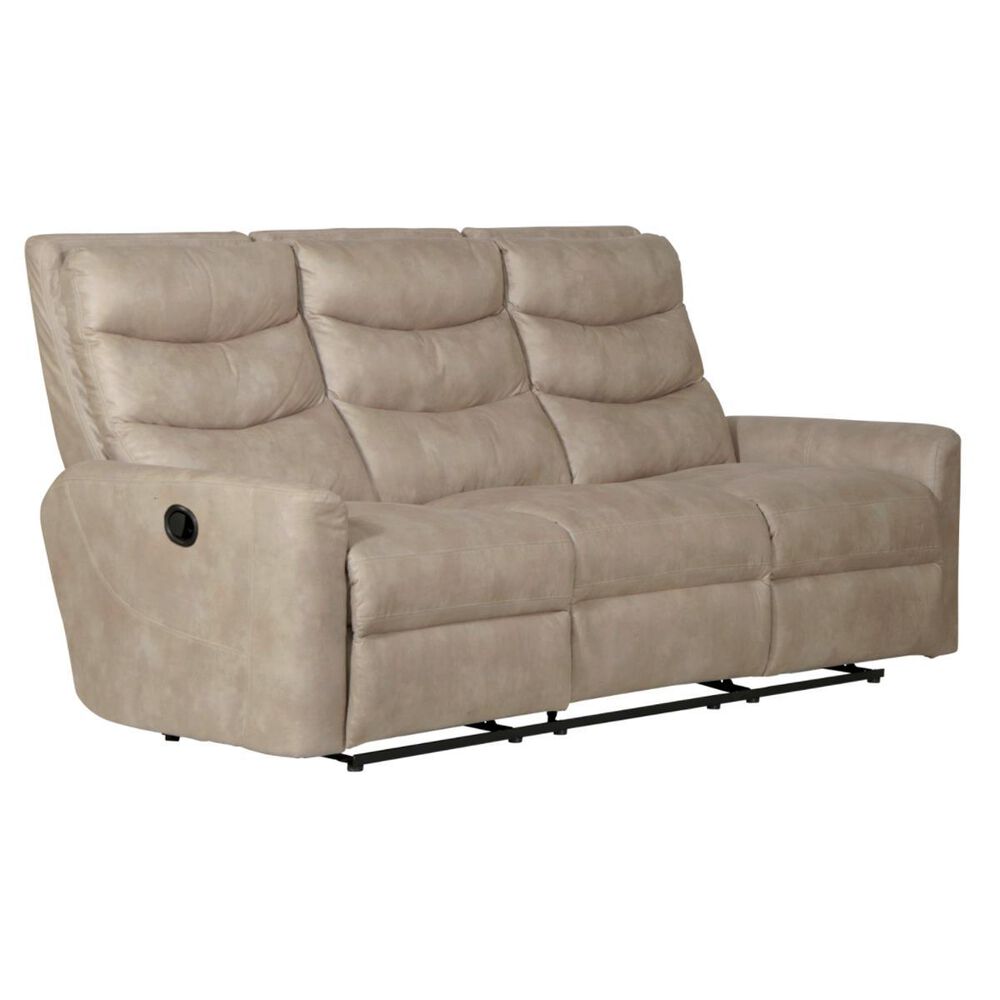Catnapper Gill Manual Reclining Sofa in Putty, , large