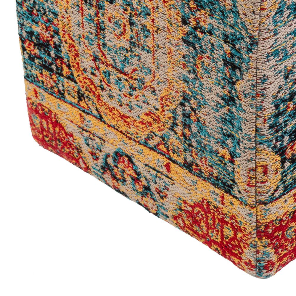 Surya Amsterdam Pouf in Multi, , large
