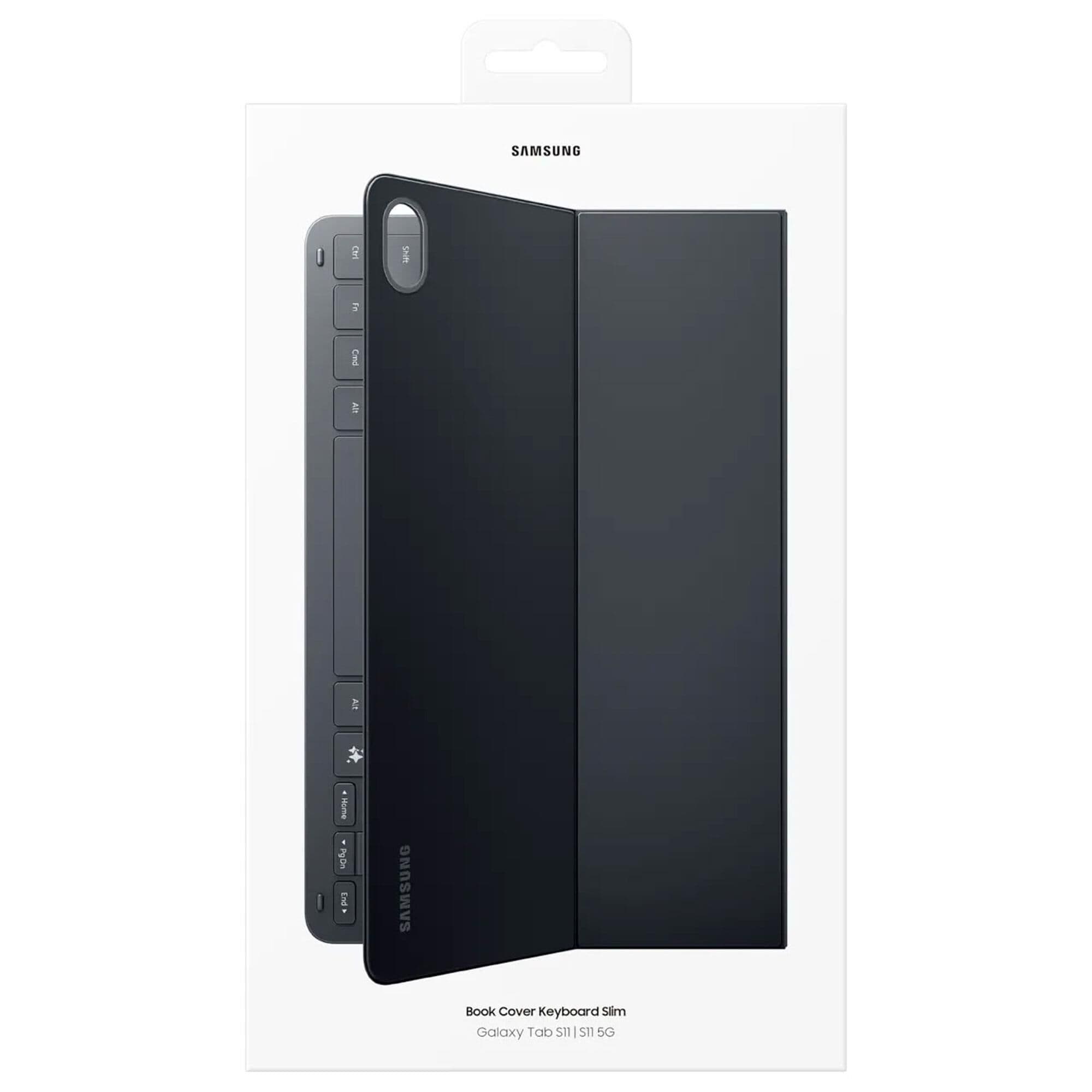 Samsung Book Cover Keyboard Slim for Samsung Galaxy Tab S11 in Black