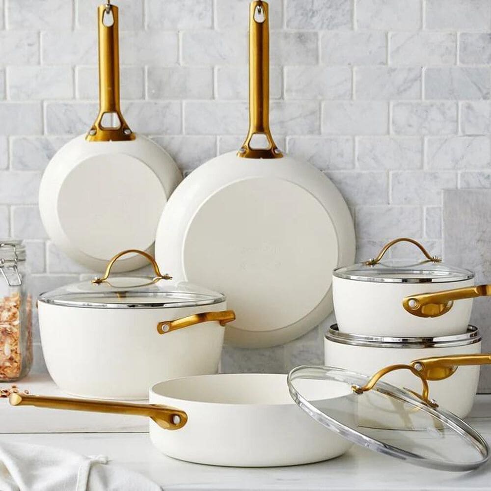 GreenPan Reserve Cream 10pc set, , large