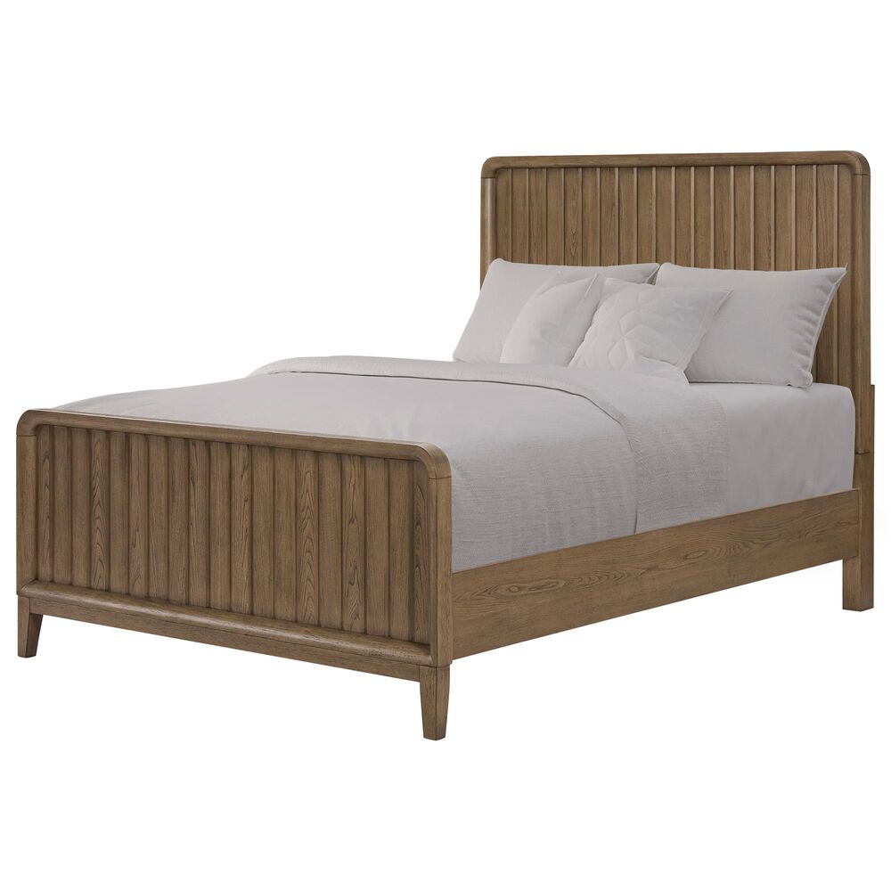 Sterling Timber Elure 4 Piece Full Panel Bedroom Set in Latte, , large