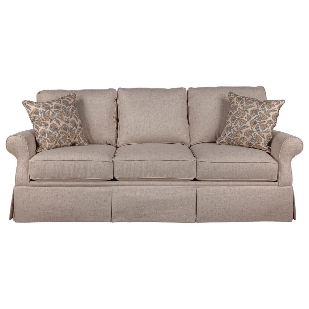Bassett Hollis Stationary Sofa in Barley, , large