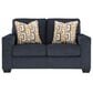 Ashley Aviemore Stationary Loveseat in Ink, , large