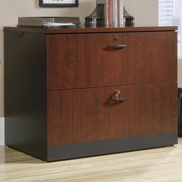 Sauder Via Lateral File in Classic Cherry, , large