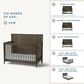 Maxi Cosi Reid Convertible Crib and Dresser 2-Piece Nursery Set in Sunbleach Natural, , large