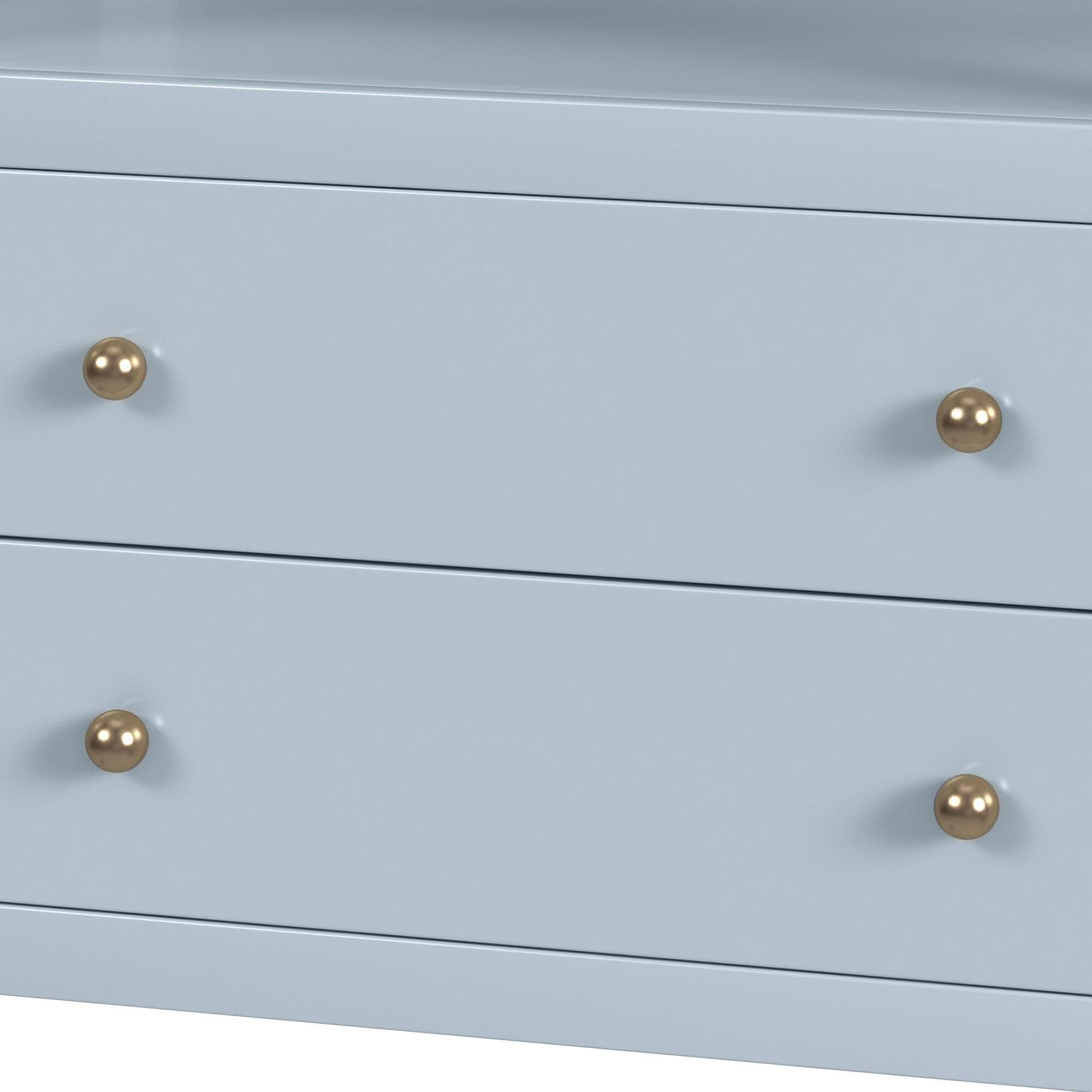Butler Specialty Company Nora 2-Drawer Wide Nightstand with Open