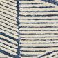 Nourison Colorado 3"9" x 5"9" White and Blue Area Rug, , large