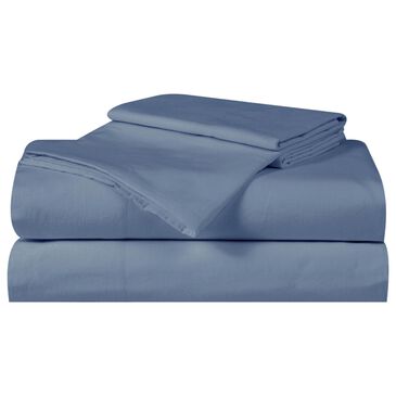 Pem America Truly Calm Silver Cool 3-Piece Twin Sheet Set in Blue, , large