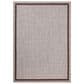 Loloi Easton Dove and Coffee 5"3" x 7"6" Indoor/Outdoor Area Rug, , large
